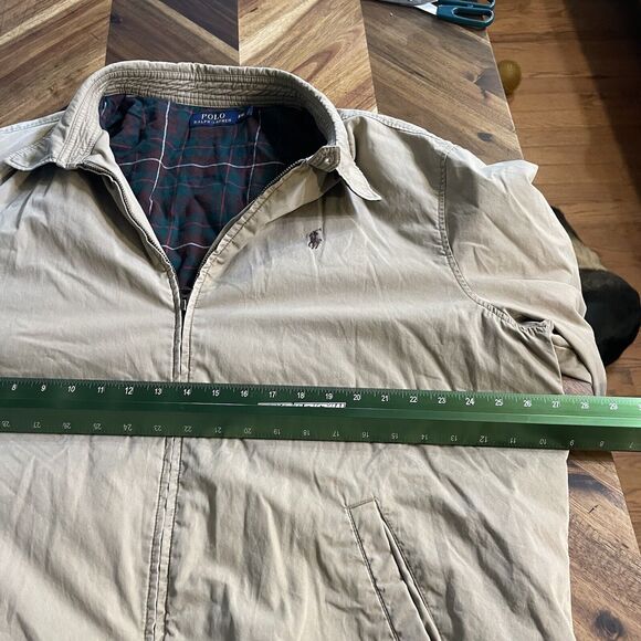 Polo Ralph Lauren Jacket‎ Harrington Bomber Flannel Lined Mens XXL - Picture 6 of 7